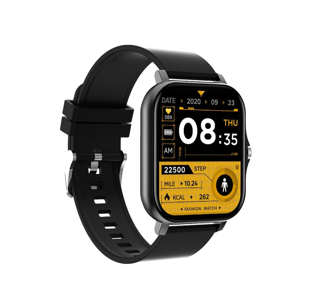 Smart HD Touchscreen Fitness Watch with Sleep Monitor & Camera Control